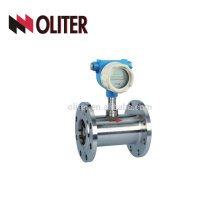 customized fuel oil air water digital turbine type turbine flowmeter